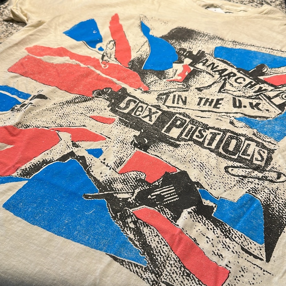 Sex Pistols Oversized Graphic T-Shirt - Picture 5 of 9